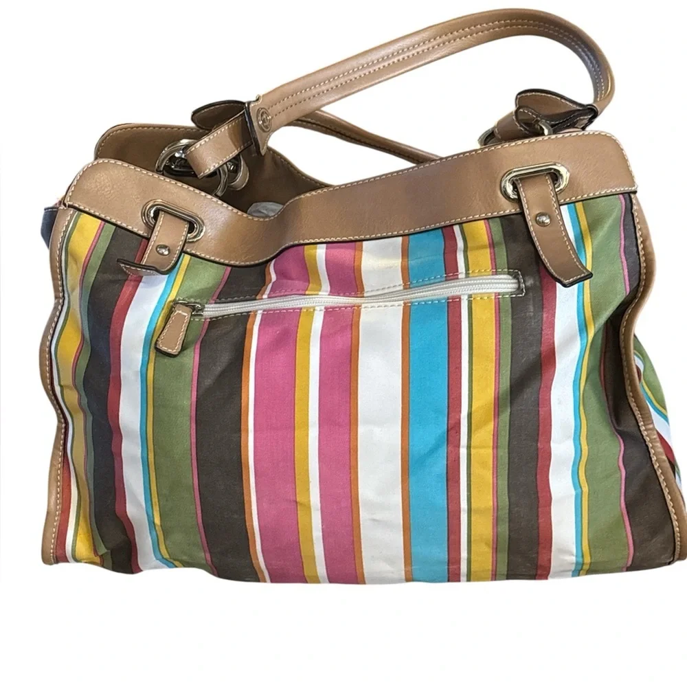 Etienne Aigner Colorful Striped Women's Bag